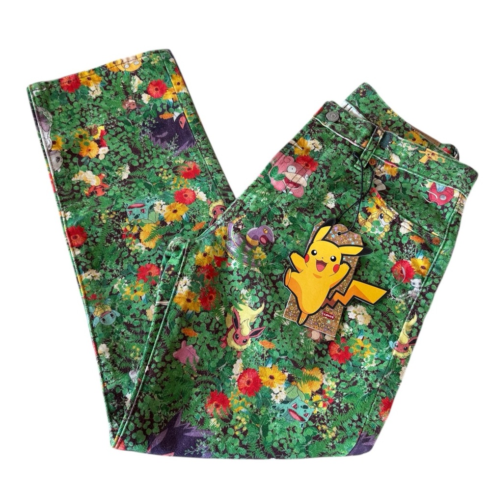 ❤️ LEVI'S X POKÉMON 551 Z AUTHENTIC STRAIGHT MEN'S JEANS